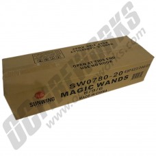 Wholesale Fireworks Magic Wands 20" Sparklers Case 8/9/6 (Wholesale Fireworks)